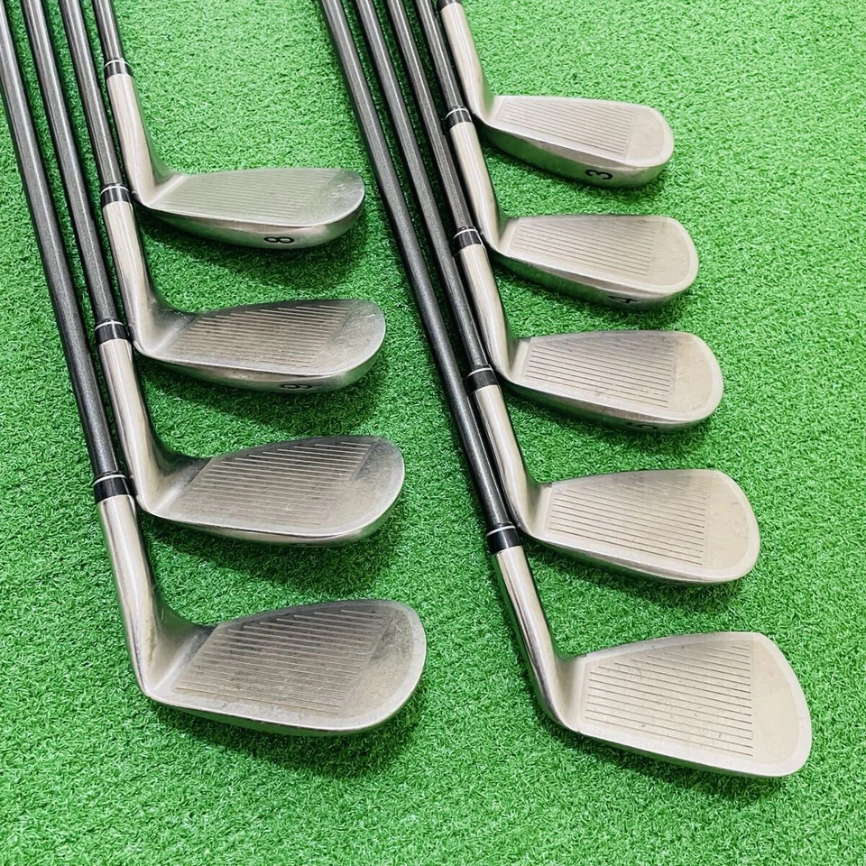 DUNLOP LH Iron Set HI-BRID MAXFLI 3-9,P,A Graphite Flex R Left Handed STORE - Image 3 of 4