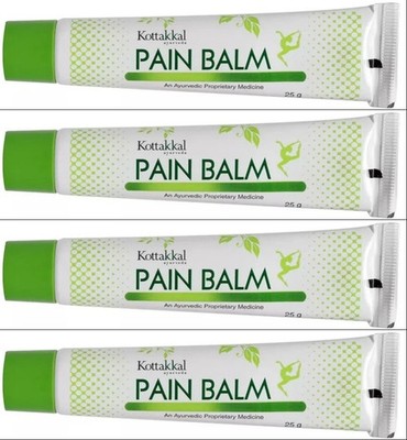 Kottakkal Pain Balm For Joint Pain Muscle Pain 25g (pack of 4)