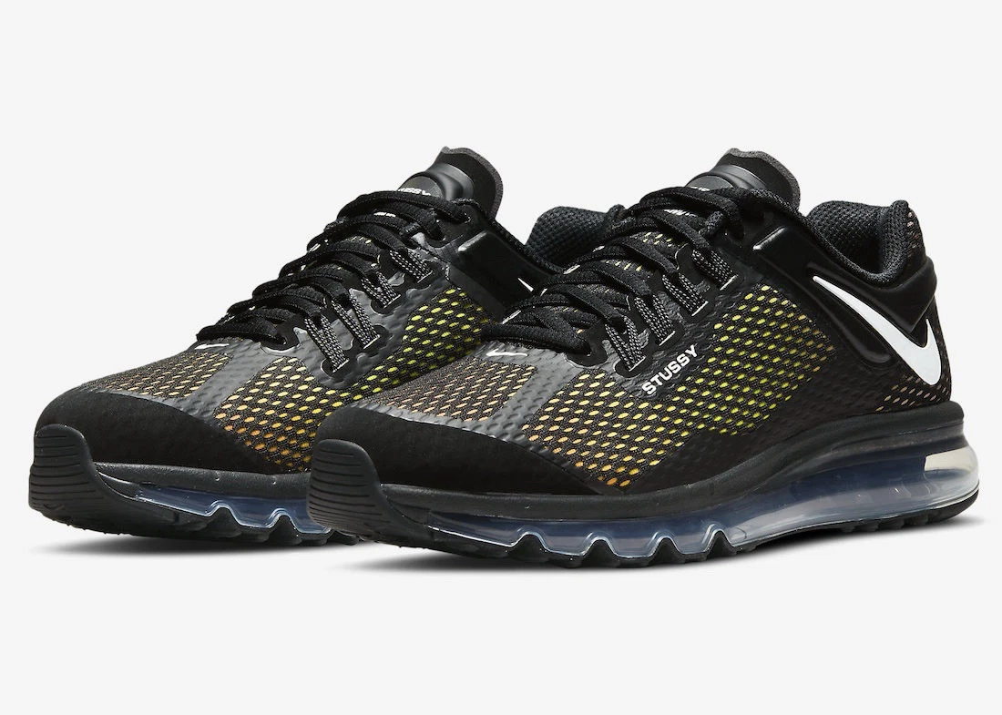 Nike Stussy x Air Max 2013 Black for sale | eBay