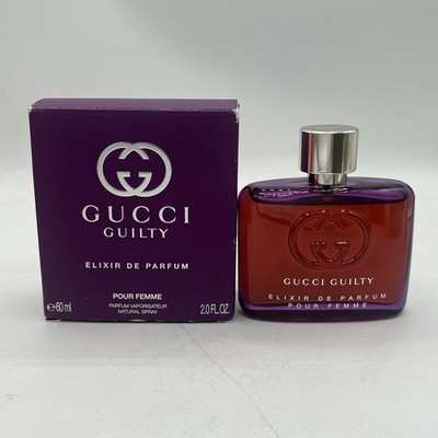 Gucci Guilty Elixir De Parfum Pour Femme 2.0 oz 60 Ml New Open Box *See Details*