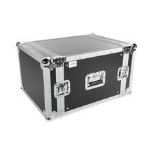 19 DD Pro Case 8HE, Robustes Holzrack, Racksc...