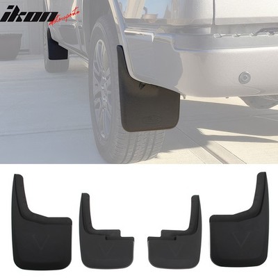Fits 15-20 Ford F150 Mud Flaps Splash  Guards With Fender Flares 4Pc Set
