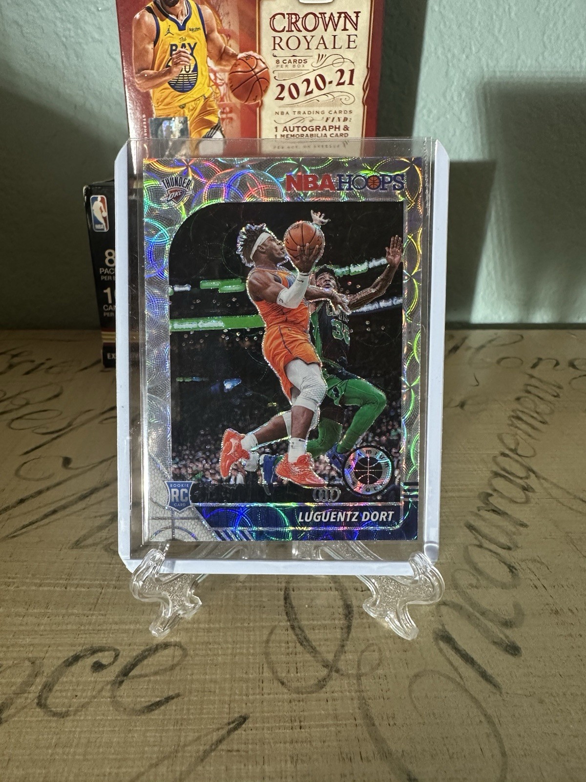 2019-20 Hoops Premium Stock Luguentz Dort Silver Scope #213 RC