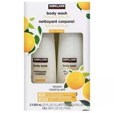 Kirkland Signature Liquid Body Wash, Natural Citrus, 27 fl oz, 2 Pack