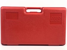 Vintage LEGO Storage Case 80's Carrying Case Box Bin Large Red USA Made