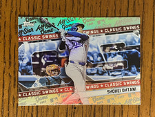 Shohei Ohtani 2025 Topps All Star Game Baseball Classic Swings DODGERS