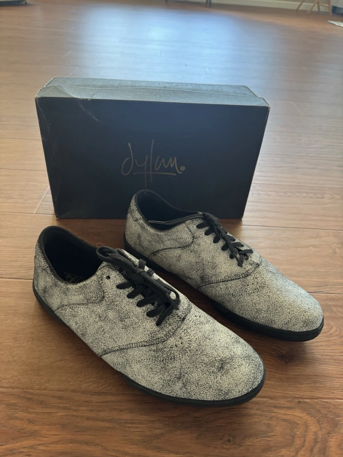 HUF DYLAN RIEDER LACÉ CRAQUELÉ NOIR RARE NOS SUPREME FA HOMME 12