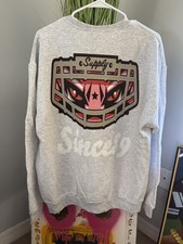 State West Stray Cats Ash Grey 8oz Crewneck Sweatshirt Large Been Dope Supply