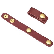 2 Pcs Leather Handbag Strap Shortener, 3.9 Inch Top Handle Keeper Strap ...