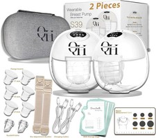 Hands-Free Wearable Breast Pump with Leak-Proof Comfort Seal, Portable Electric