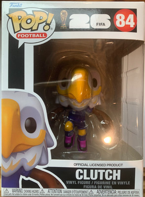 Funko Pop Football, Fifa 2026 Mascots, Clutch, #84, w/ soft protector, free ship