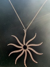 Pravins 18ct White Gold Diamond Necklace