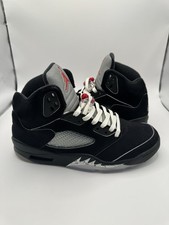 Nike Air Jordan 5 Retro OG Black Metallic Reimagined Size 8.5 CLEAN HF3975-001