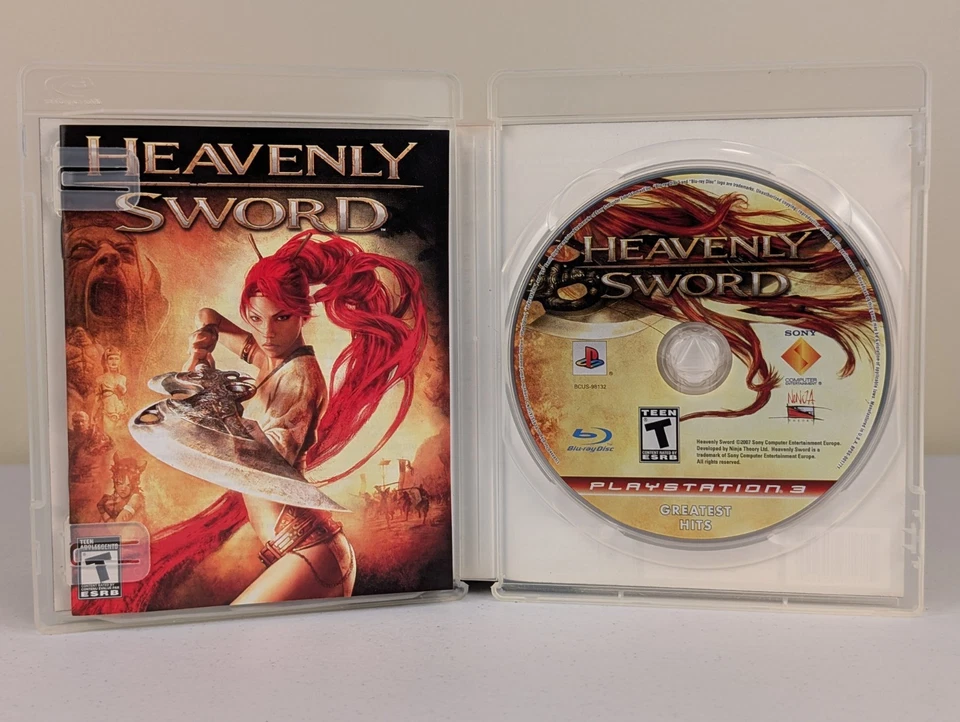 Heavenly Sword (Sony PlayStation 3 PS3) ➡️CIB  - Tested - Near Mint 📀! - Image 3 of 4