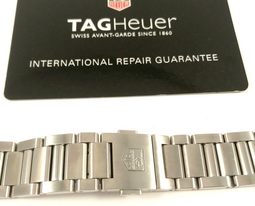 Tag Heuer Carrera Mens Stainless Steel Watch Band 20mm for WAR Models - Picture 2 of 12