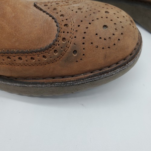 Mens Sz 8M Rockport RocSports Wingtip Oxford Brown Shoes Lace Up M2671 - Picture 11 of 12