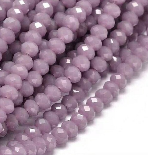 Tschechische Kristall Perlen Rondell 4 x 3 mm 30stk Glasperlen Schmuck Wählen - Afbeelding 26 van 51
