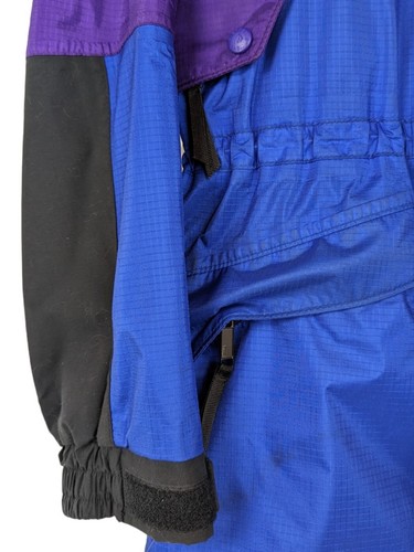 Sierra Designs Woman's Size 12 Vintage Purple Blue Color Block Gortex Ski Jacket - Picture 12 of 17