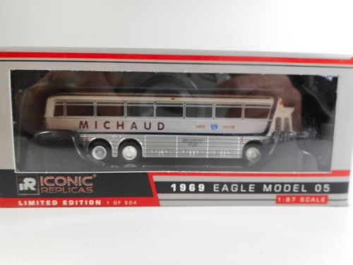 Iconic Replicas 1:87 1969 EAGLE Model 05 MICHAUD USA - Bild 6 von 7