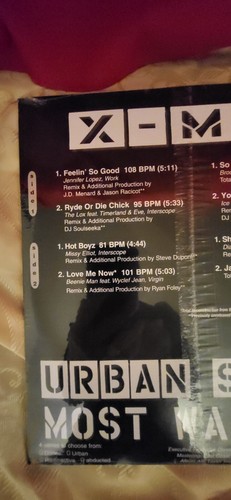 X-MIX "MOST WANTED" 5 URBAN- ICE CUBE, MISSY ELLIOTT- DOUBLE VINYL SET- HIP HOP - Picture 4 of 5