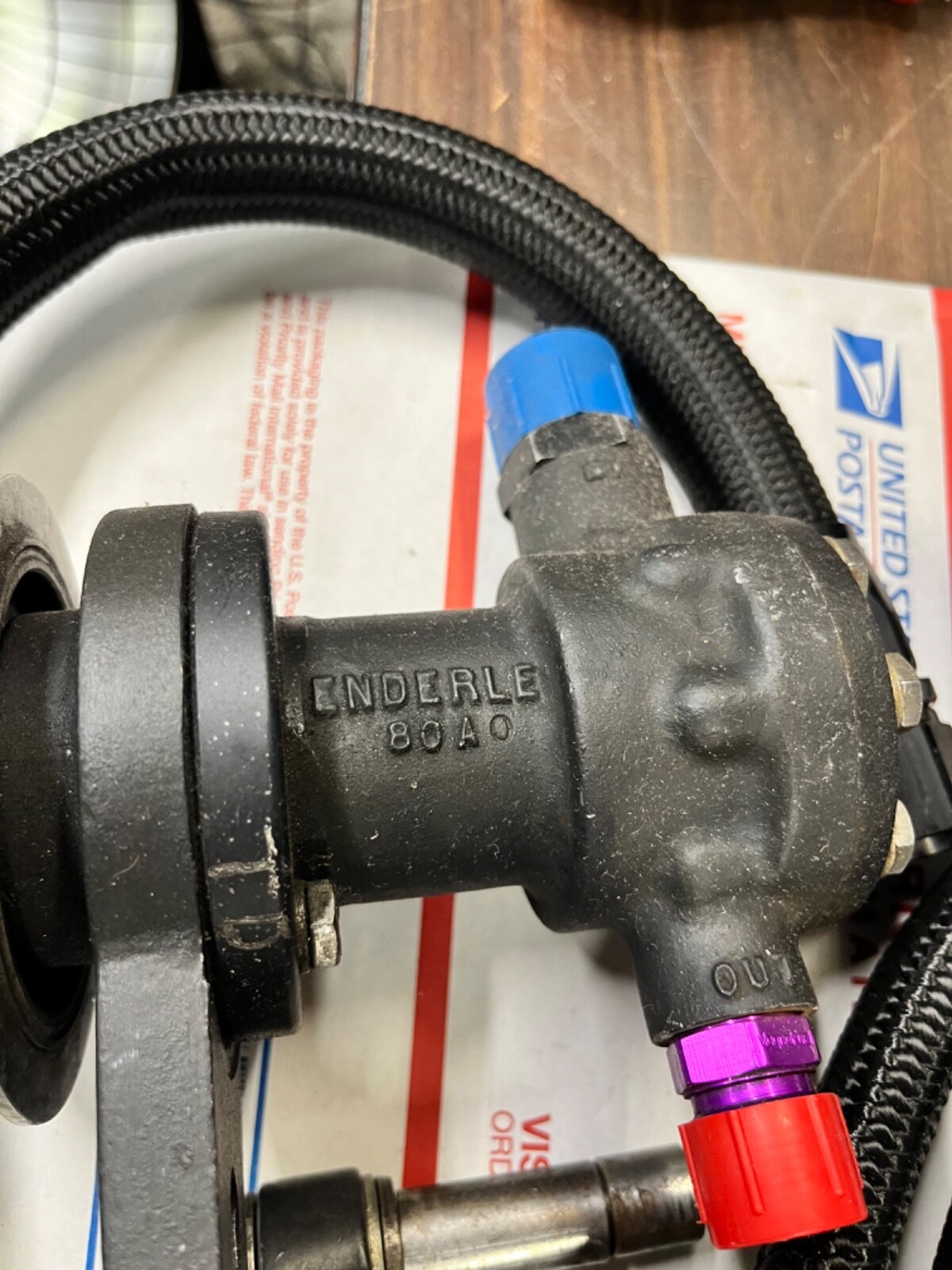 Enderle Mechanical Belt Driven Fuel Pump and lines eBay