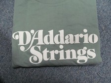 D'Addario Limited Edition 1978 Logo T-Shirt Size XL FREE SHIPPING 