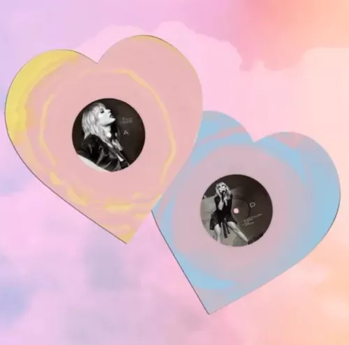 FAN MADE Unoffici Taylor Swift Lover Heart Shaped Sleeve2025 LLFP Not include CD - Imagen 2 de 7