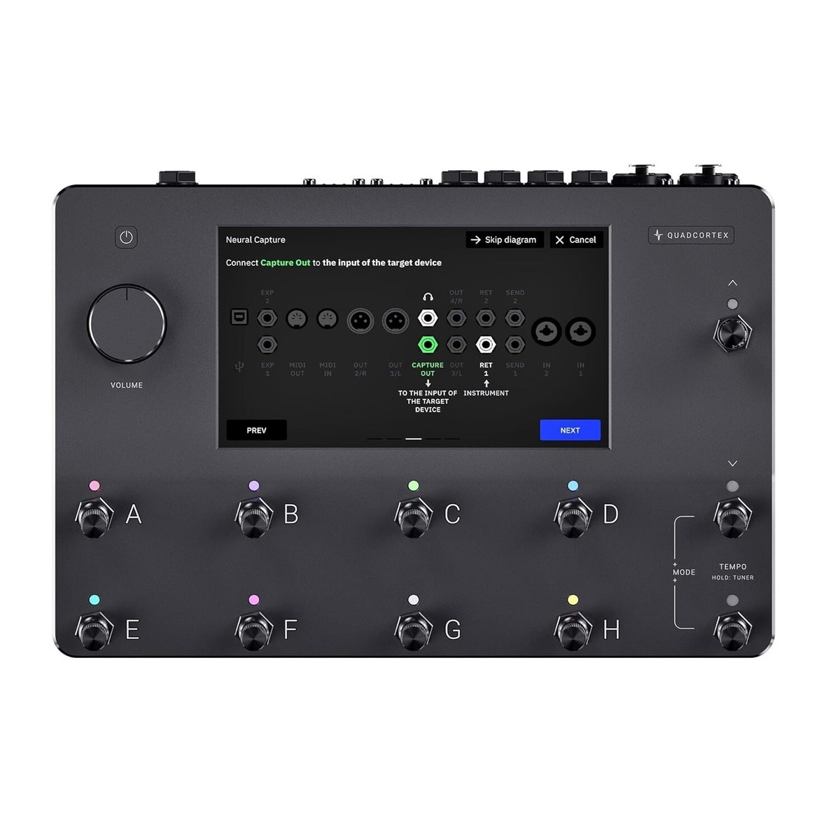 【Neural DSP】QuadCortex Neural DSP Quad Cortex Quad-Core Digital Effects Modeler