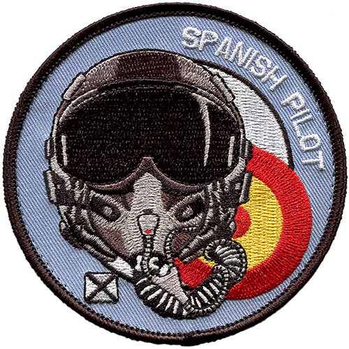 Parche Bordado Ejército Aire España Spanish Military Patch Helmet Casco  vuelo | eBay