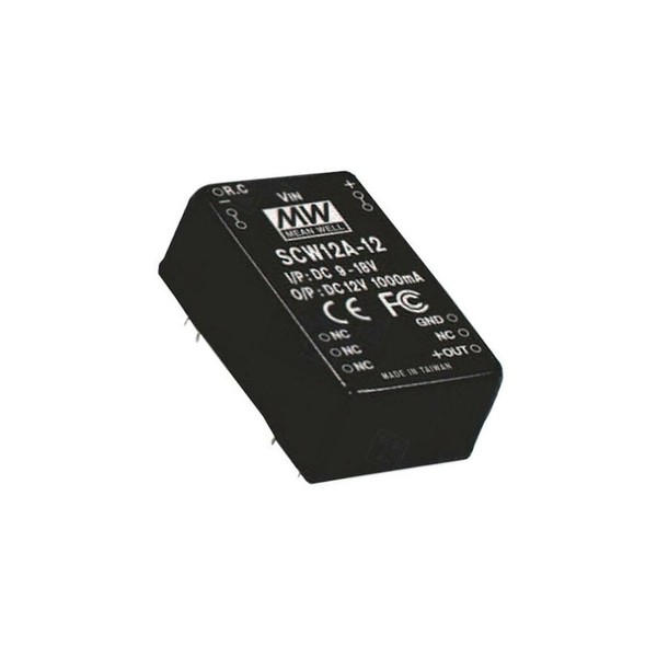 "SCW12B-05 Wandler: Dc/Dc 12W Ueing: 18-36V 5VDC Iausg: 2400Ma 1,2\"X0,8\" Mean Wel"-image