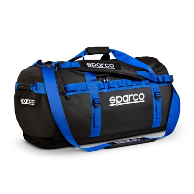 Sparco Dakar Duffle Bag Shoulder Bag 110 Lt Blue Black Red  