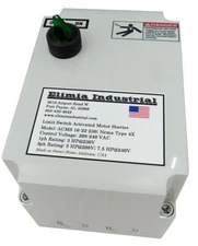 Elimia ACMS 22-32-230LCS 10 HP 230V Air Compressor Motor Starter Nema 4X UL 508A