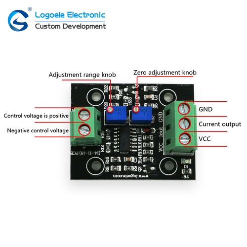 New Arrival A current-to-voltage module 4-20mA to 0-5V 0-10V 0-3.3V 0-15V - Picture 3 of 5