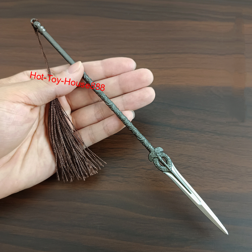 1/6 Scale Halberd Long Spear Weapon Model for 12" Action Figure Body about 22cm - Picture 6 of 18