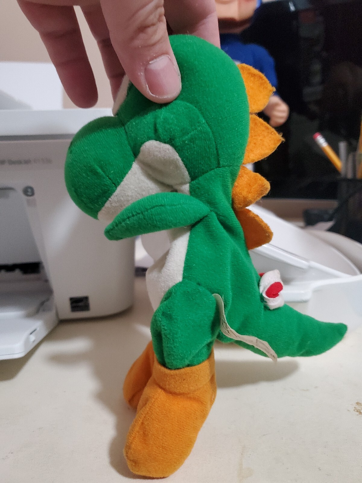 Nintendo 64 1997 BD&A Super Mario Nintendo Yoshi Bean Bag Plush eBay