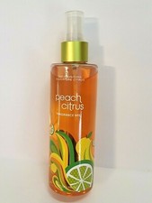 Bath  Body Works Peach Citrus Fragrance Mist / Splash 8oz Rare Discontinued Htf
