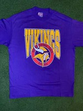 90s Minnesota Vikings - Vintage NFL T-Shirt XL 