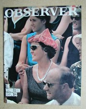 The Observer Magazine. June 20, 1965. Wimbledon Tennis, etc