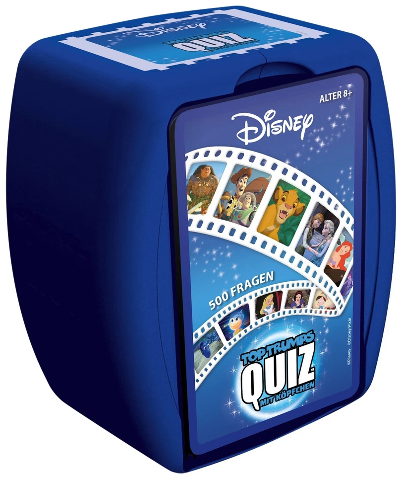 Top Trumps Quiz Disney Classic Wissens Spiel Ratespiel Wissensspiel Fragespiel