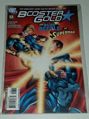 BOOSTER GOLD #8 NM+ (9.6 OR BETTER) JUNE 2008 BLUE BEETLE SUPERMAN DC COMICS