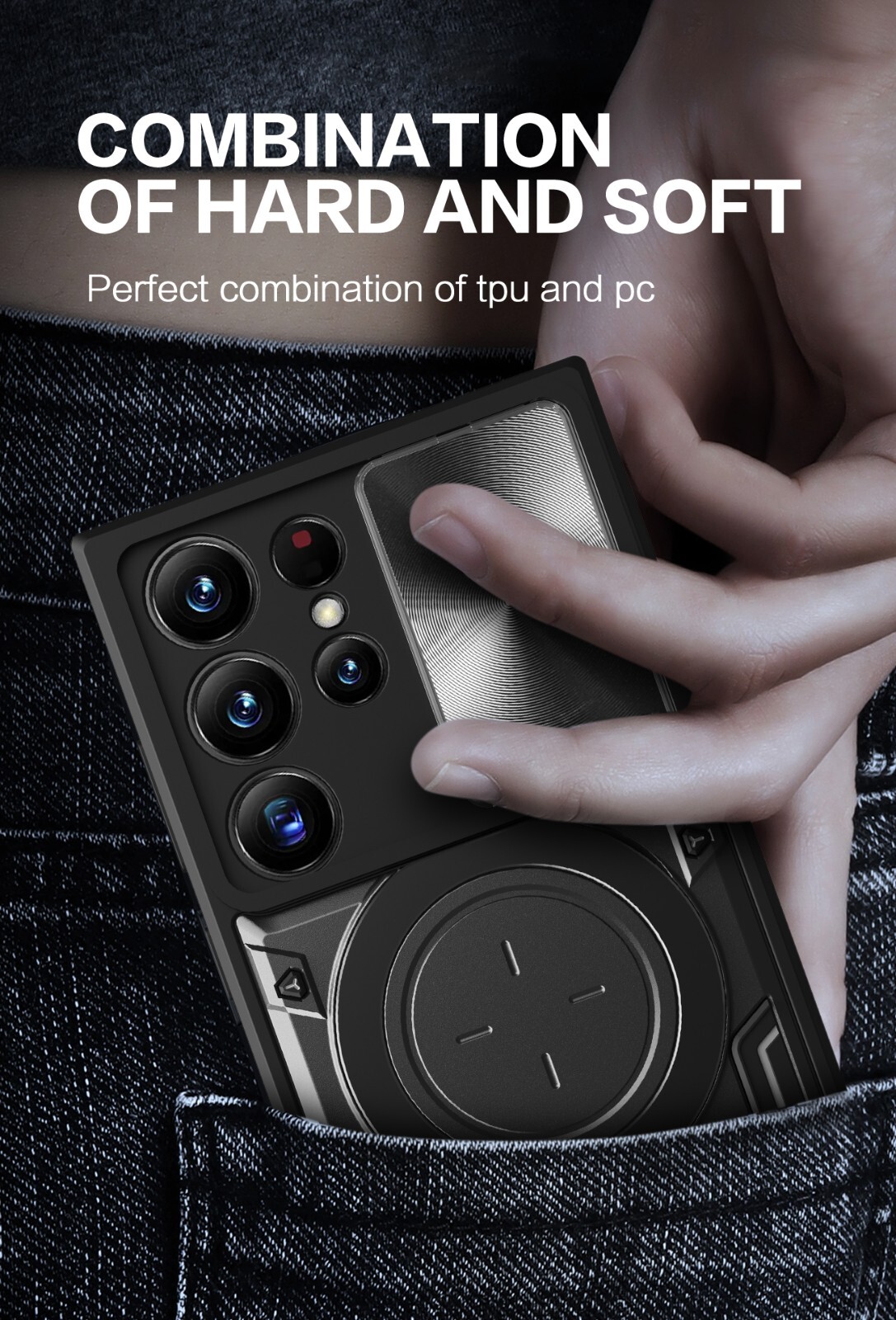 4 Stück Magnetische Handy Ringe - Universal Für Handyhüllen & Auto Halterungen