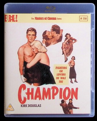 Champion - Blu-ray  Kirk Douglas  Film Noir 1949  UK-Edition 