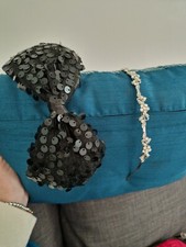 2 błyszczące opaski używane, ale świetny stan