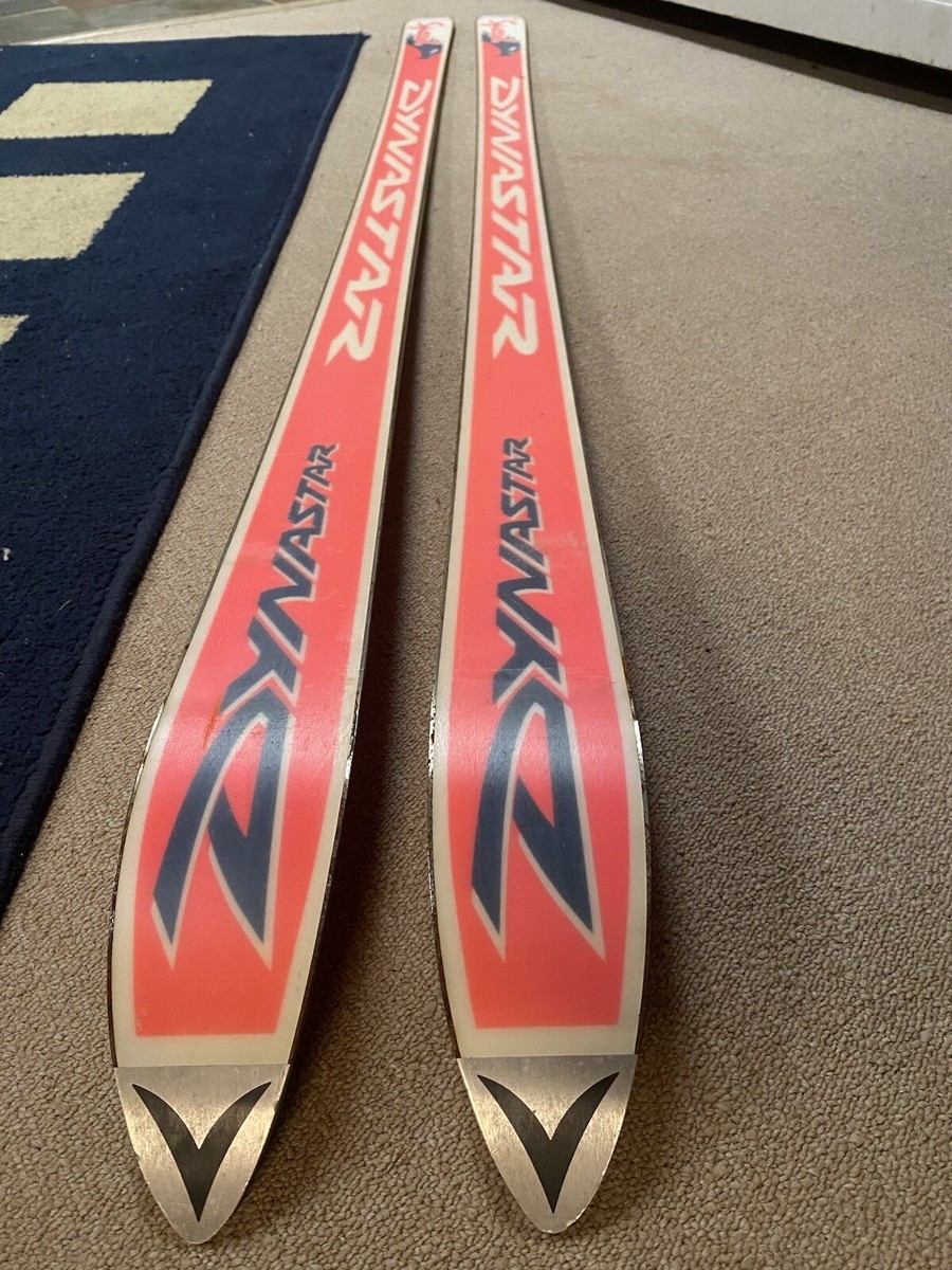 Vintage Dynastar Speed 168cm Racing Skis, Hot Pink Base Vintage Dynastar Speed 168cm Racing Skis, Hot Pink Base