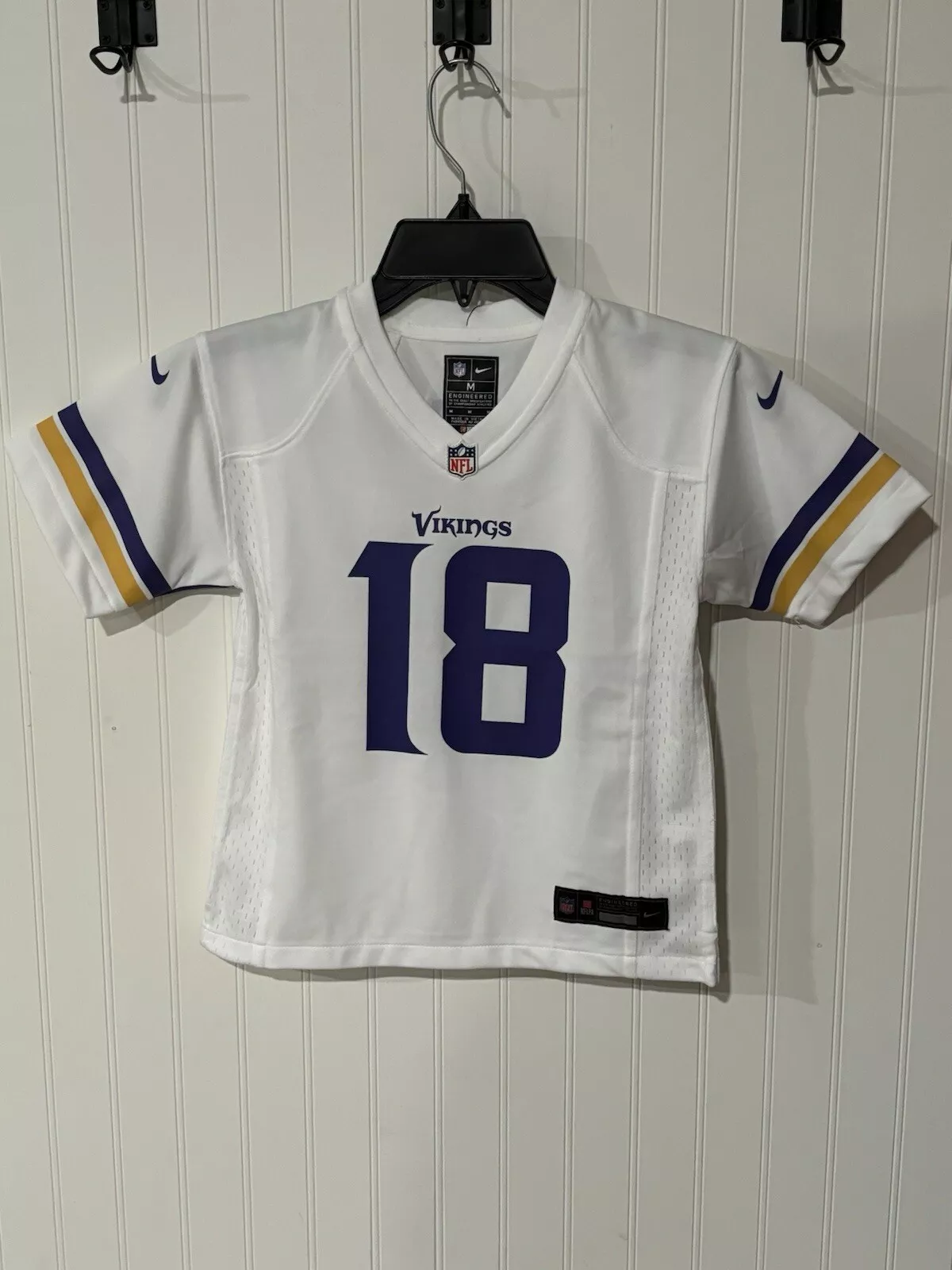 Nike Kids Minnesota Vikings Justin Jefferson 18 Game Jersey