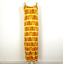 TU Mustard Yellow Maxi Dress Size 10 Strappy Brand New