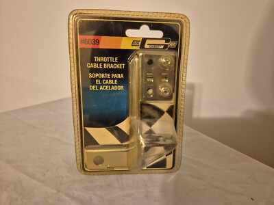 Chrome Throttle Cable Bracket w/ Kick-Down Mr. Gasket #6039