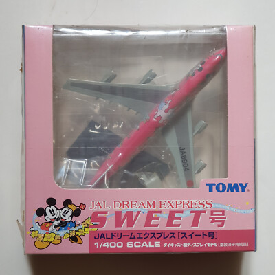 1/400 JAL DreamExpress Sweet ディズニー A紅色二號Tomy 1/400 JAL