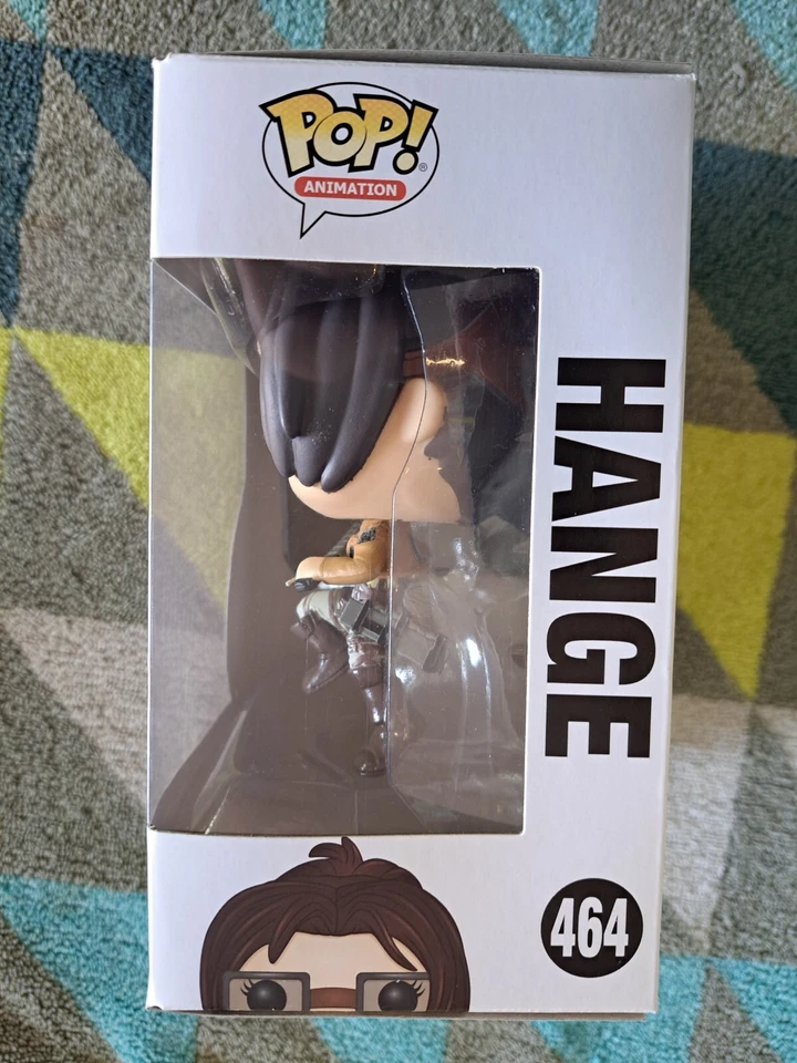 Hange Pop 464 - Anime - Attack on Titan Funko Pop! Vinyl 2018 Vaulted+Protector - Image 2 of 4
