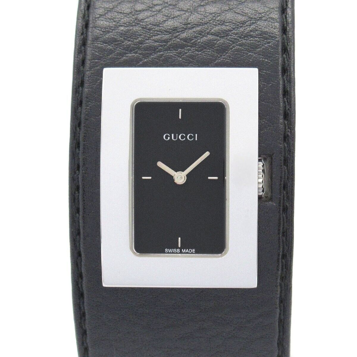 Gucci 7800L Watch 23mm Quartz Womens Black Dial Swiss Made Gucci 7800L Watch 23mm Quartz Womens Black Dial Swiss Made